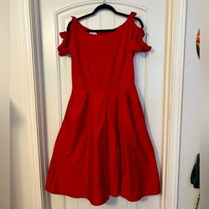 Unique Vintage Red Dress